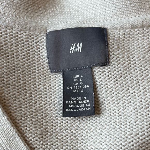 H&M Mens Knit Cardigan - Size L - Picture 3 of 3